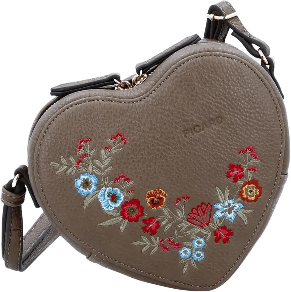 Picard Damen Schultertasche WIESN aus Recyceltes Pu Klein | mit Reißverschluss | Schultertasche | Ausgehen