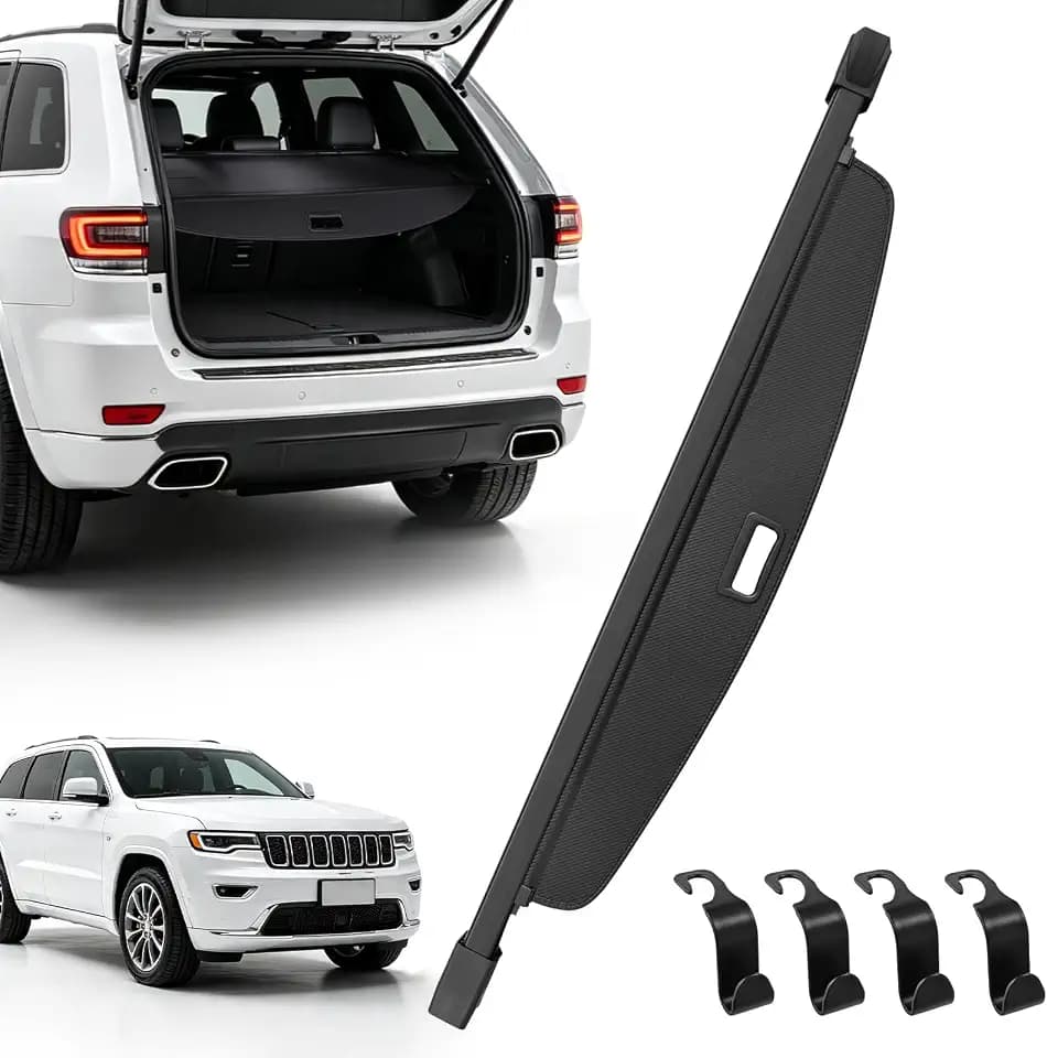 Trunk Cargo Cover for Jeep Grand Cherokee(2 Row;WL) 4XE 2022-2026