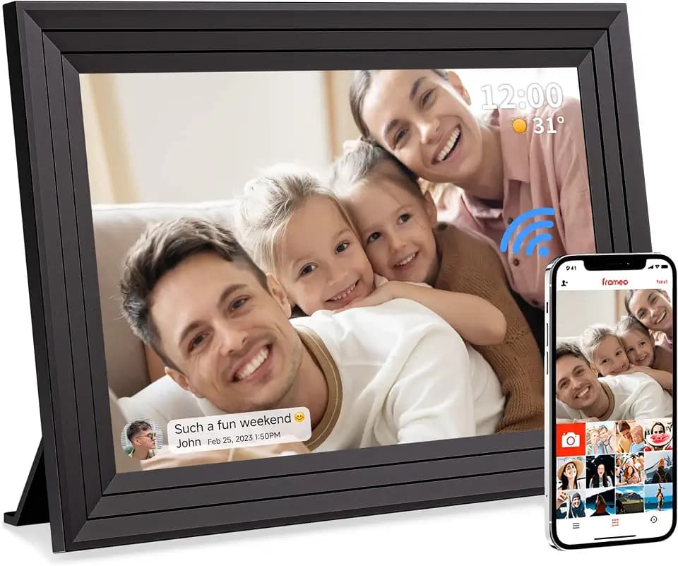 Digitaler Bilderrahmen WLAN Frameo 10,1 Zoll 32GB Luakug