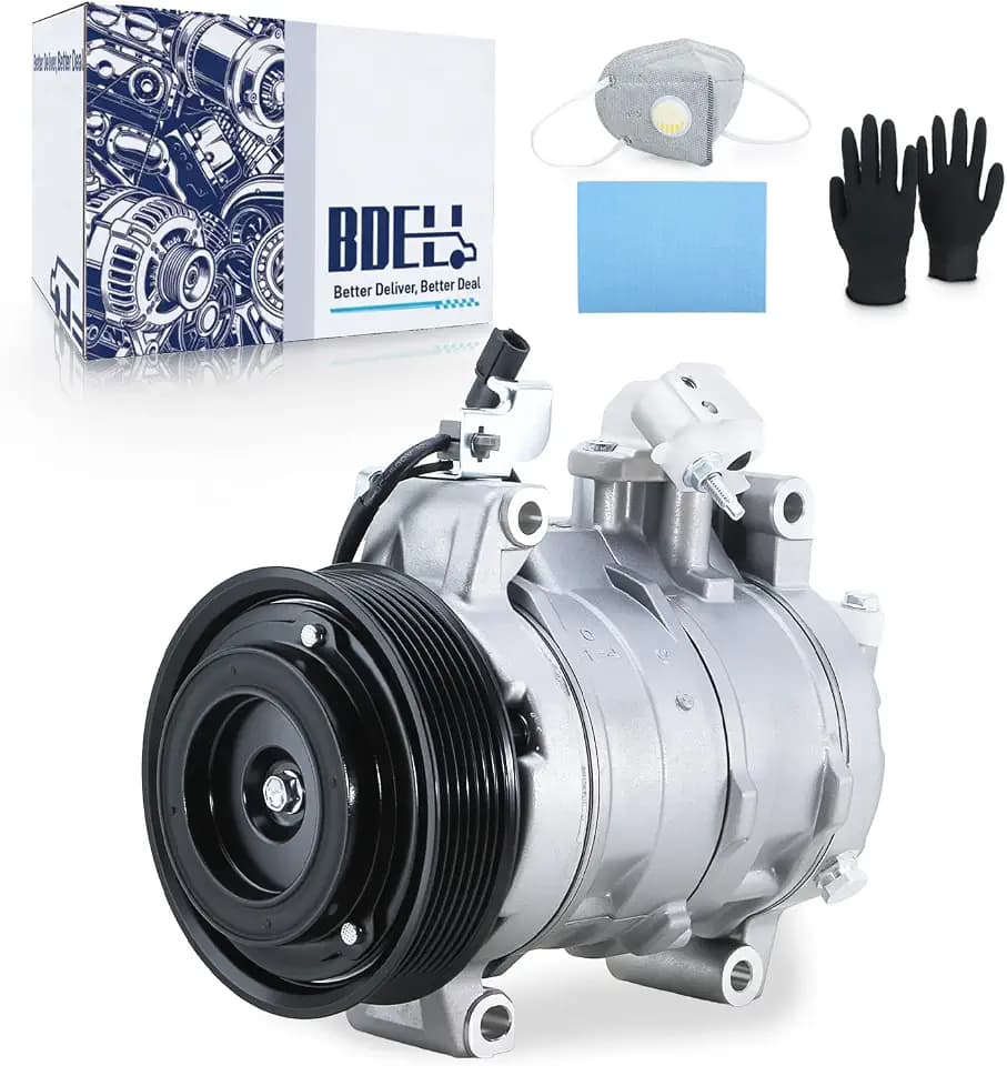 BDELI AC Compressor Compatible with 2013-2017 Honda Accord L4 2.4L CO29137C