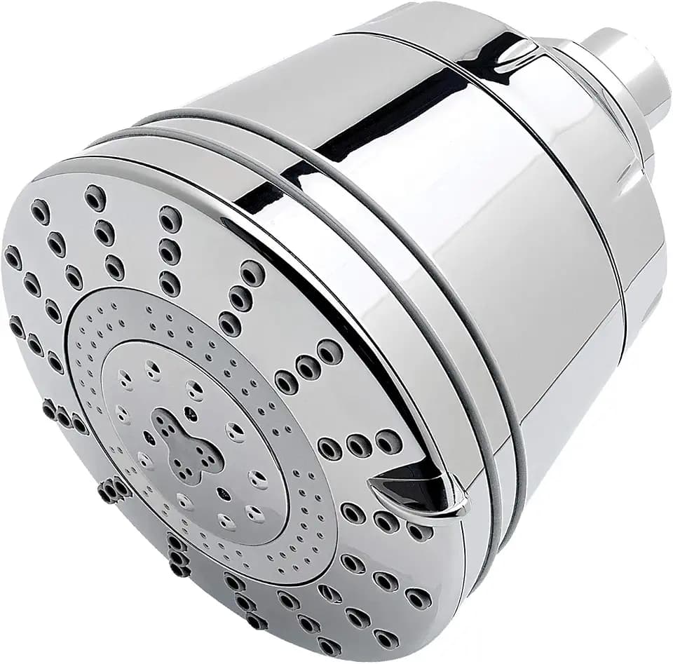 Sprite Showers Pure AE7E-CM-R Duschkopf, 7 Stufen, gefiltert, 1,75 GPM, Chrom