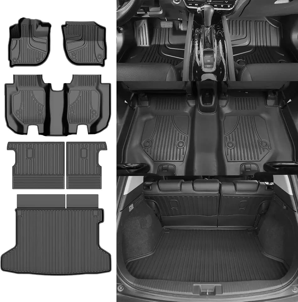 Full Set Floor Mats for Honda HRV 2016-2022