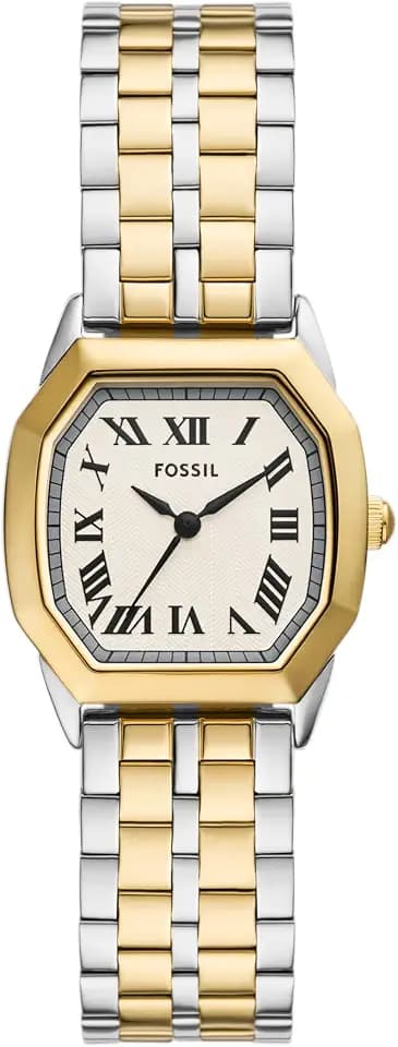 Fossil Women's Watch, Harlow Three-Hand Stainless Steel Bracelet Watch for Women