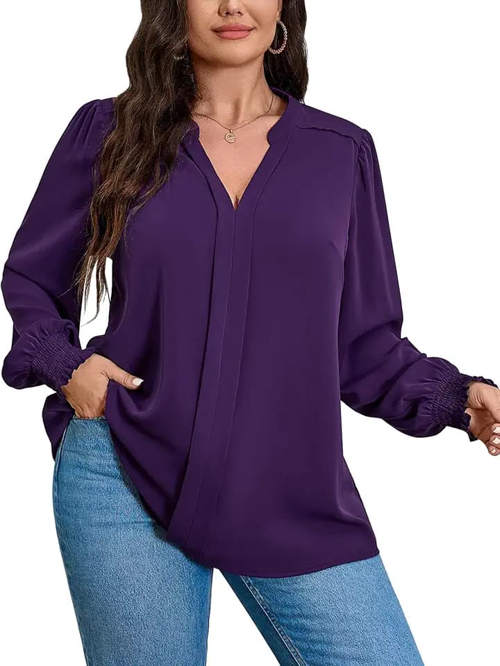 SCOMCHIC 2024 Plus Size Blouses for Women, XL-5XL