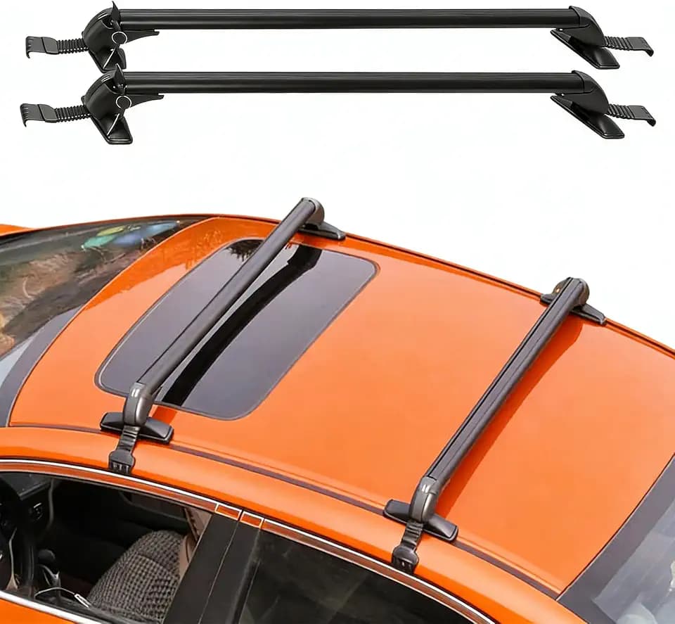 43" Universal Roof Rack Cross Bars,with Anti-Theft Lock Adjustable
