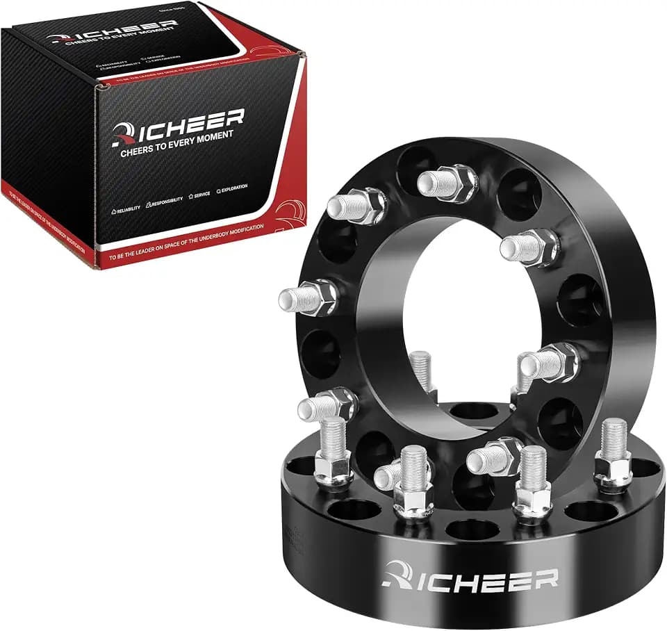 Richeer 2'' 8x180 to 8x6.5 Wheel Adapters for Silverado Sierra 2500 3500 HD