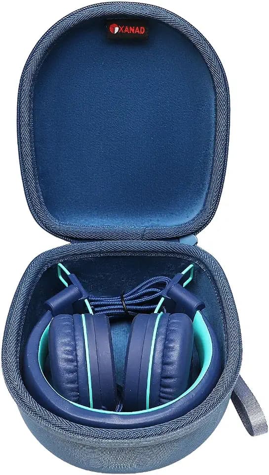 XANAD Kinder Kopfhörer Tasche für iClever Leicht Bluetooth Kopfhörer (Blue)