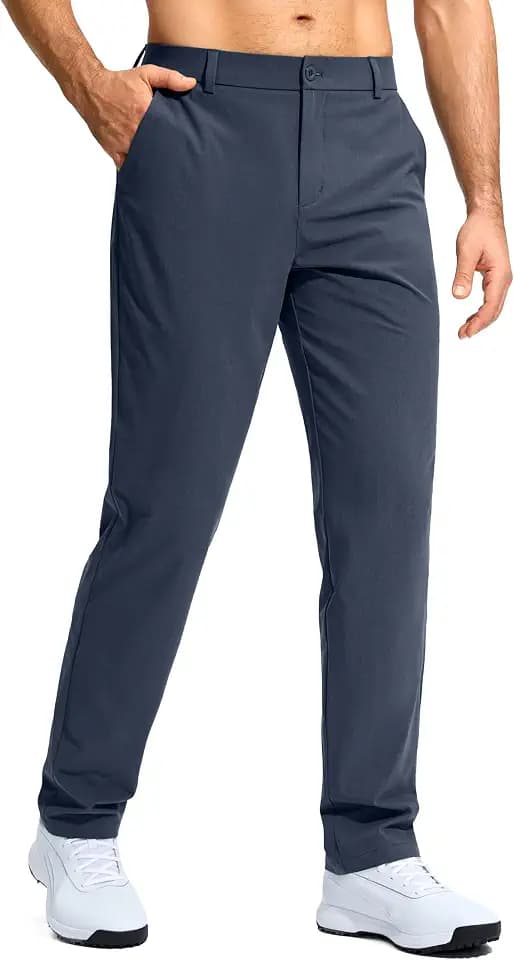 G Gradual Mens Golf Pants 30"/32"/34" Stretch Dress Work Casual Pants