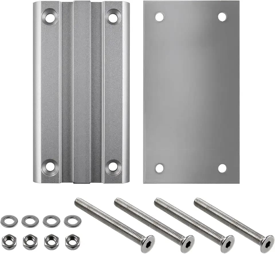 RULLINE Removable RV Table Leg Accessories - Aluminum Alloy Bracket for Tables, Rotatable Support for Caravans, Motorhomes, and Yachts (Holder)