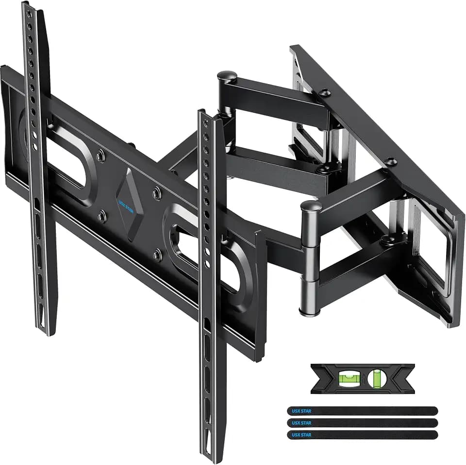 USX STAR 50 55 65 70 inch TVs UL Listed Full Motion TV Wall Mount Bracket