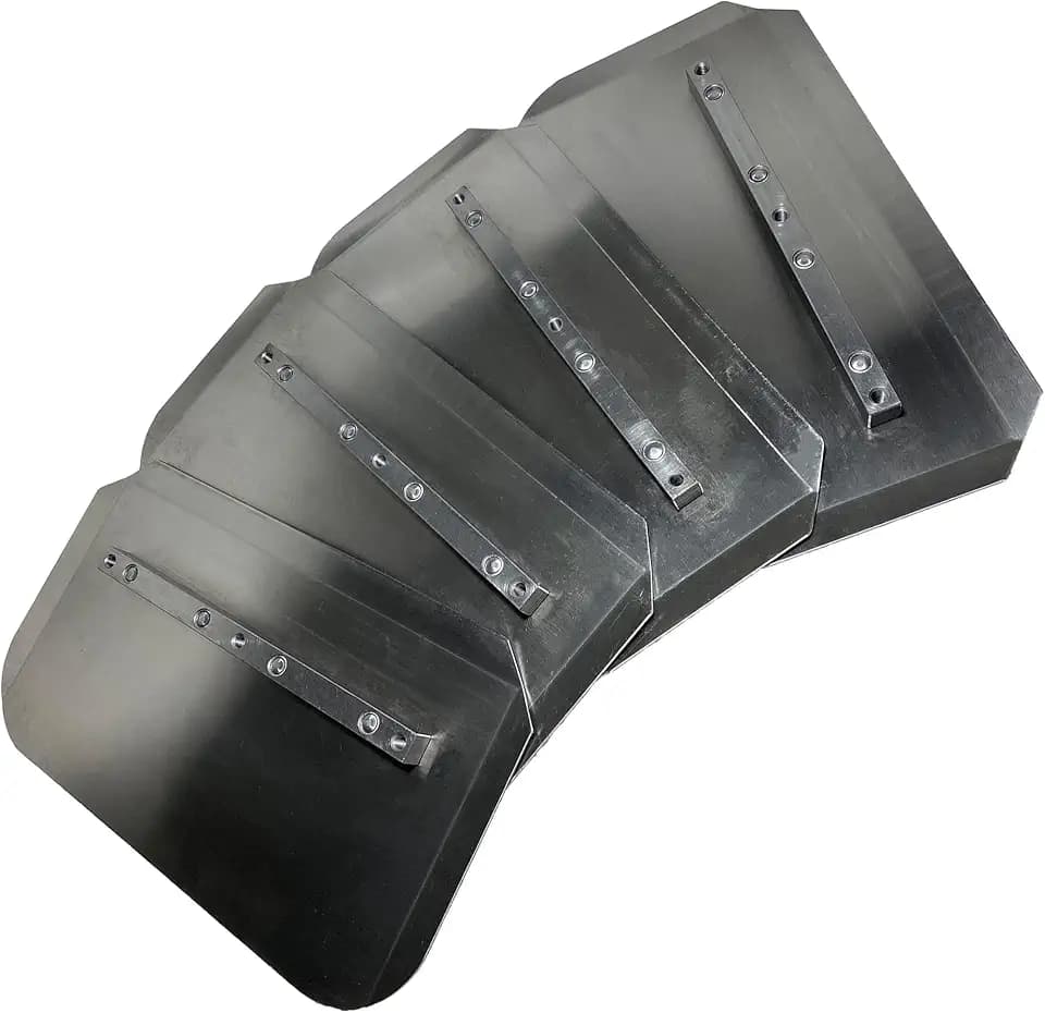 Power Trowel Combination Blades, 8" x 14", Fits 34"–36" Machines, Set of 4