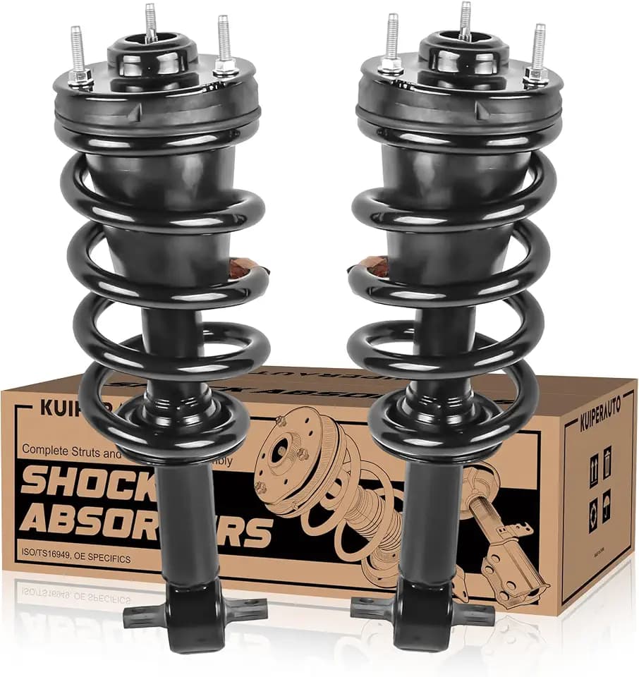 KUIPERAUTO 2PCS Front Left and Right Struts Shocks Assembly Compatible for 2007-2013 Chevy Silverado/GMC Sierra 1500 189105 139105