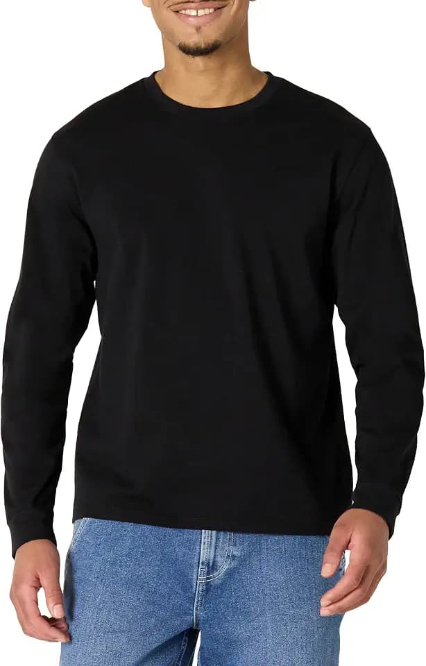 Amazon Essentials Men's Relaxed Fit Long Sleeve Cotton T-Shirt