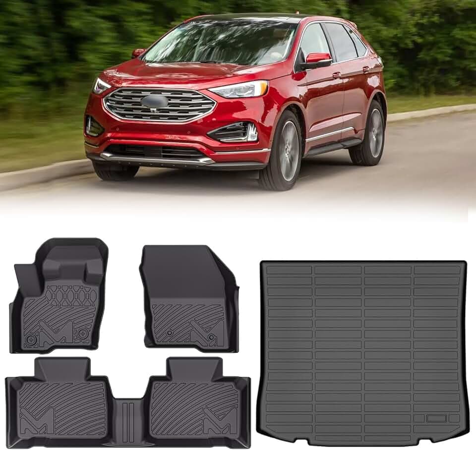 TPE Automotive Floor Mats & Cargo Liner Custom for 2015-2026 Ford Edge
