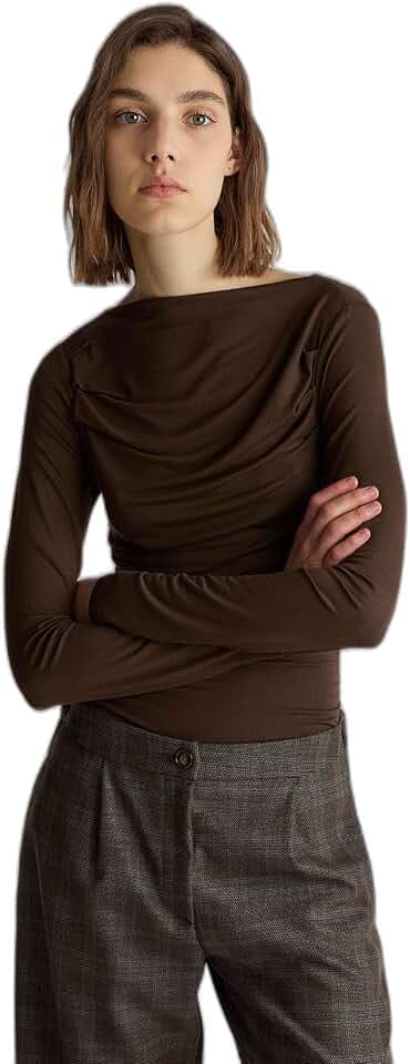 United Colors of Benetton Damen T-Shirt M/L 37ukd10ba T-Shirt (1er Pack)