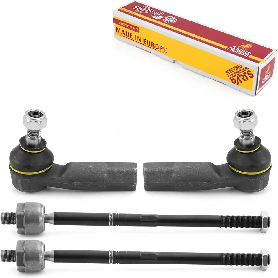Metrix Premium Chassis Parts Inner & Outer Tie Rod End Kit Fits Audi A3