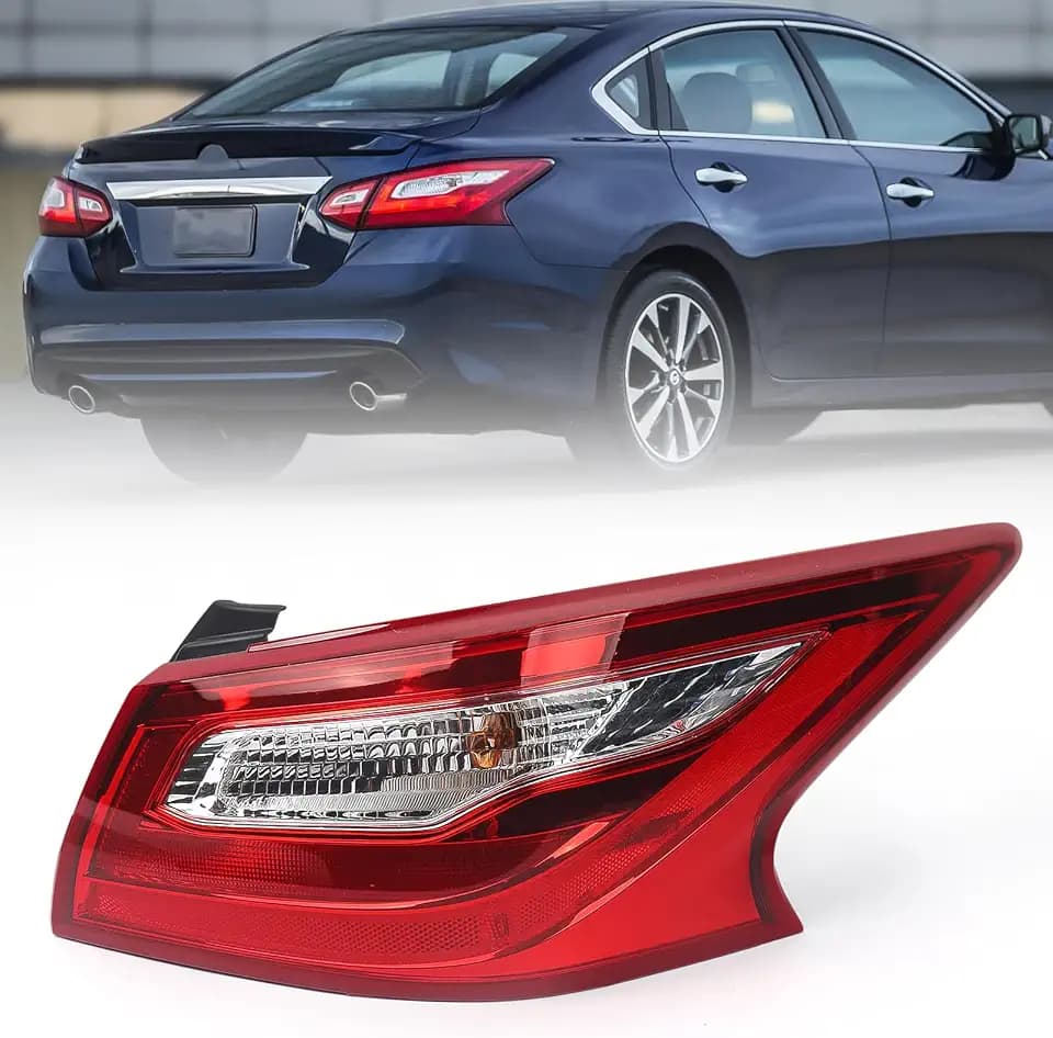 Huray Right Outer Tail Light Fit for Nissan Altima 2016-2018 RH