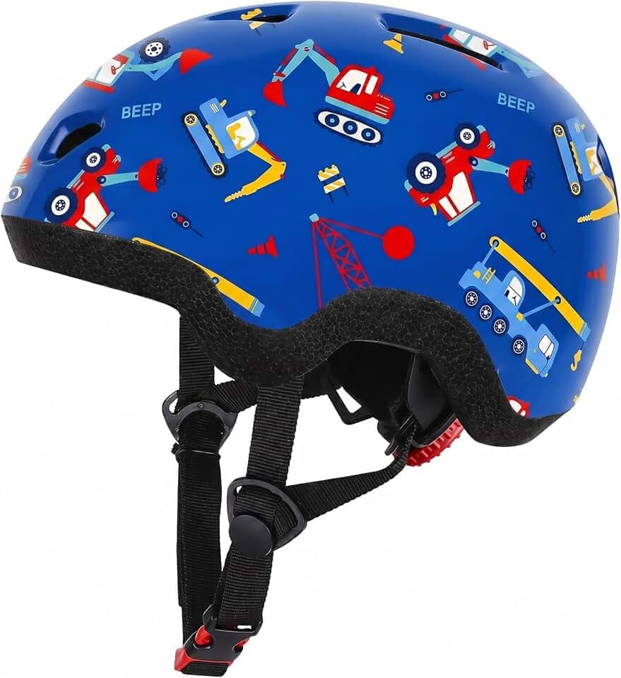 Toddler Helmet, Adjustable Kids Bike Helmet for Ages 1-3-8