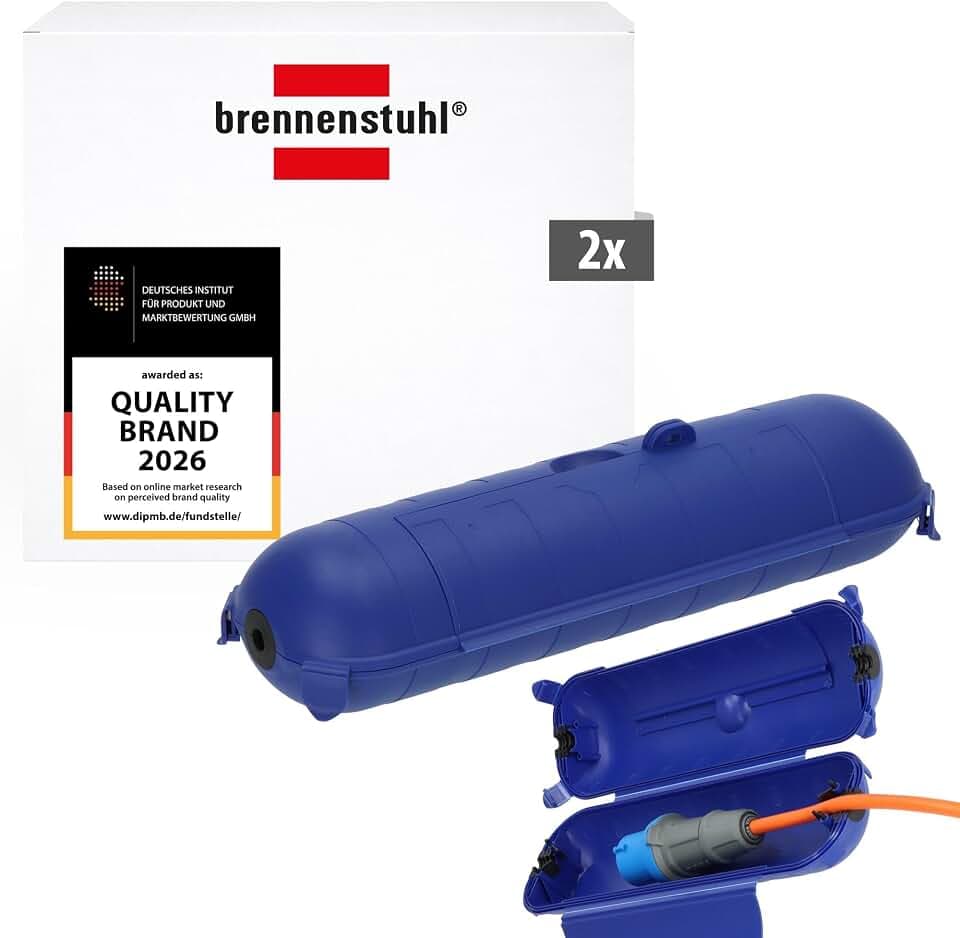 Brennenstuhl Safebox CEE 230V Set / 2x Schutzbox IP44