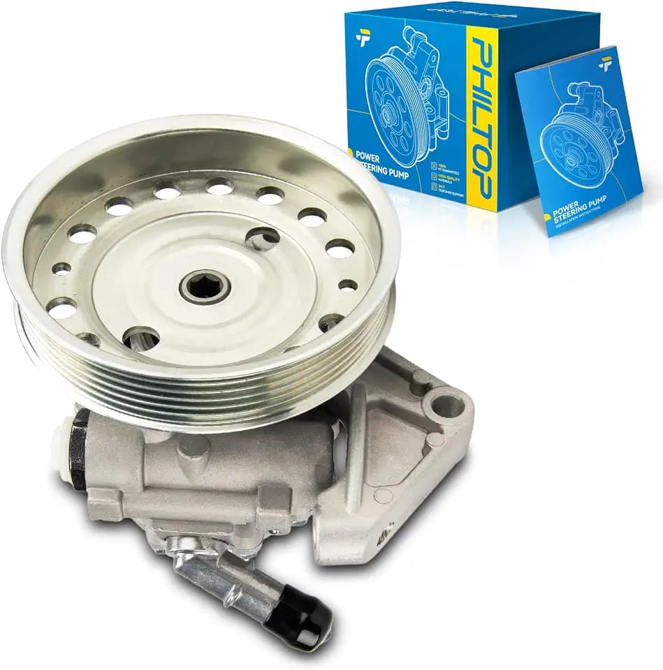 PHILTOP Power Steering Pump Pulley 96-398 for 2007-2011 XC90 3.2L
