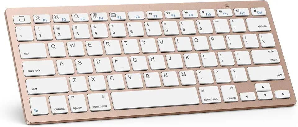 OMOTON Ultra-Slim Bluetooth Keyboard for iPad,iPad Pro/Air/Mini,iPhone