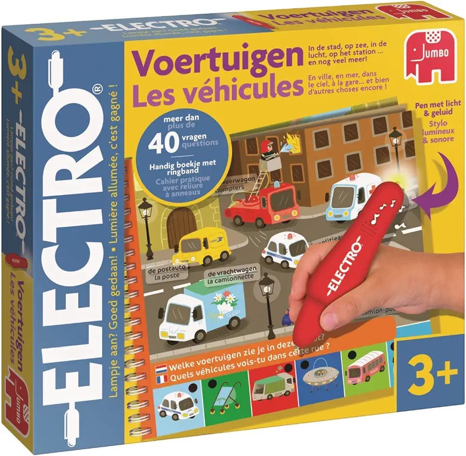 Jumbo 19559 "Elektro Wunderstift: Fahrzeuge Spiel