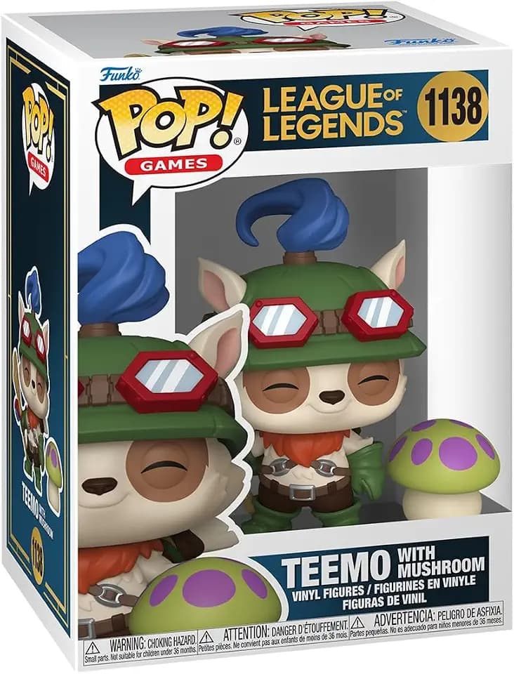 Funko POP! & Buddy: League of Legends - Teemo with Shroom