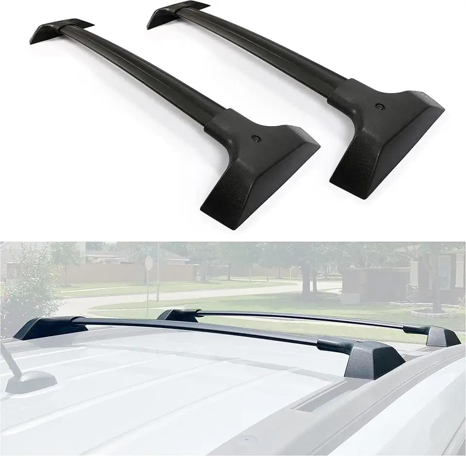 ECOTRIC Roof Rack Cross Bars Compatible with 2009-2017 Chevy Traverse