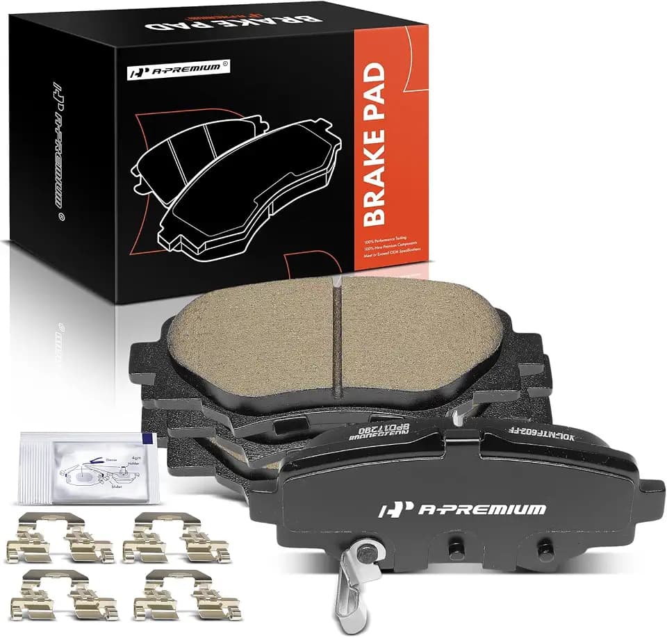 A-Premium Rear Ceramic Brake Pads Compatible with Mazda