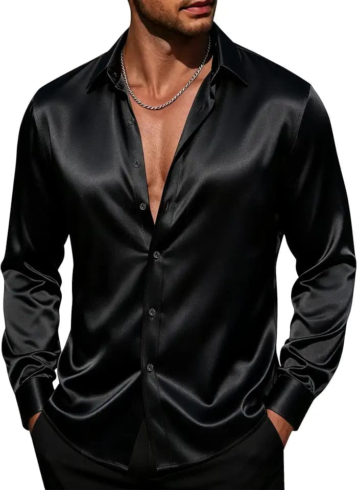 J.VER Herren Thcs-Stain Shirt Hemd mit Button-Down-Kragen (1er Pack)