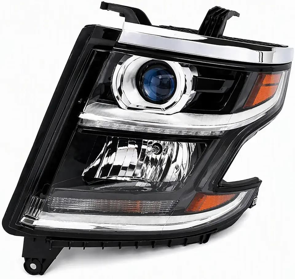 HID Headlight Assembly Fit For 2015-2020 Chevy Tahoe Suburban LTZ/Premier