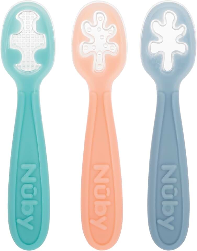 Nuby Baby's First Spoons - 3 Pack