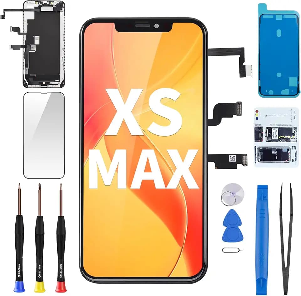 for iPhone Xs MAX Screen Replacement with Ear Speaker 6.5" LCD
