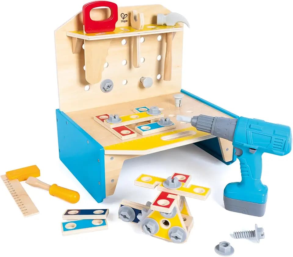Hape Little Engineer's Workbench Toy