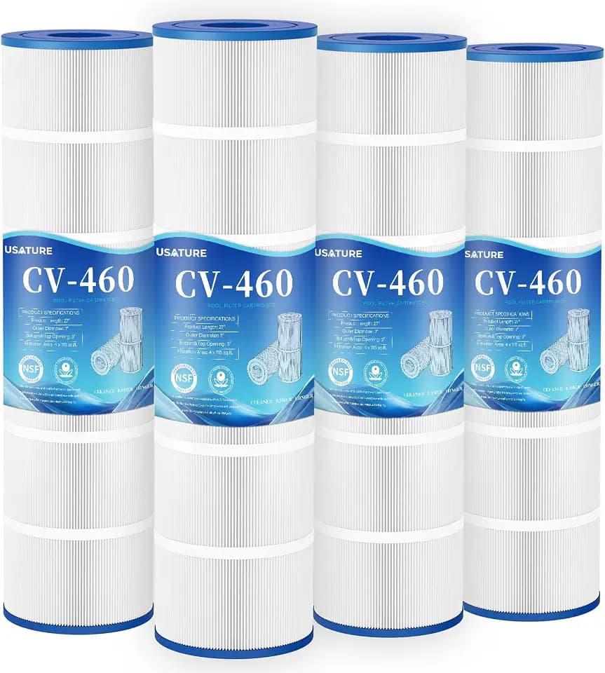 CL460 Pool Filter Cartridges for Jandy CL460/CV460, 4-Pack