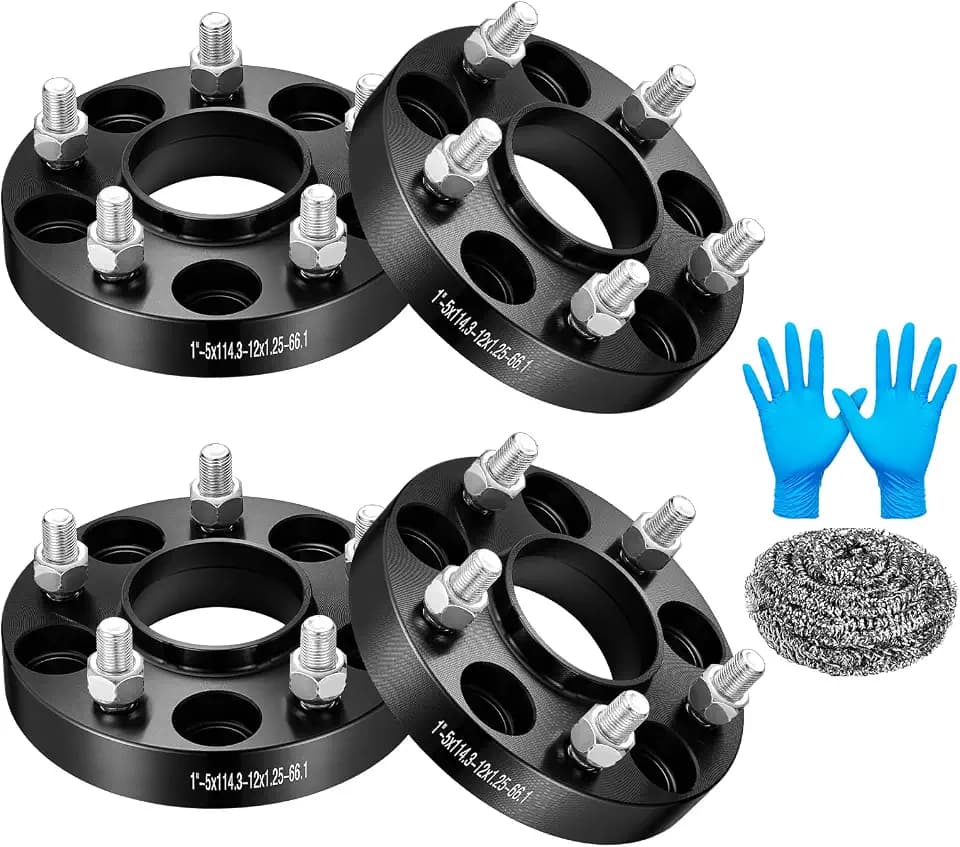 BDFHYK 5x114.3mm Wheel Spacers 1 Inch Spacers for Nissan Infiniti 1987-2022