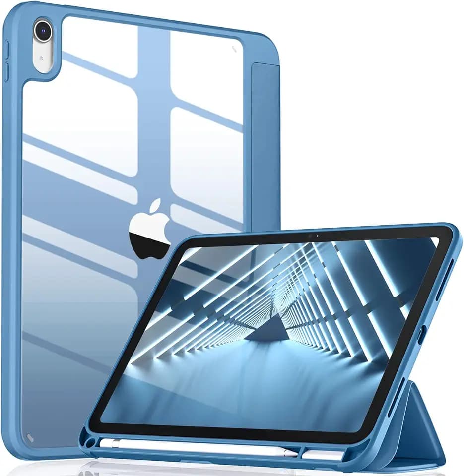Wenlaty for iPad A16 11th Gen Case, iPad 10th Generation Case, Bluemist