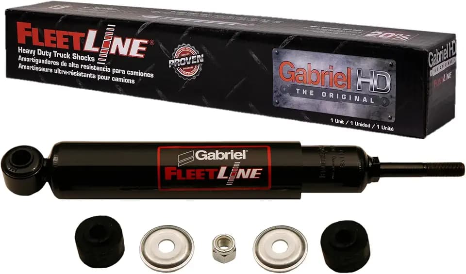 Gabriel 83110 FleetLine HD Truck Rear Shocks Fits 89-05 Mack CH; 98-05 Mack CX; OEM# 57241-004, 57241004, 57241-4, 14QK-413M4, 14QK413M4, 25624341, 572414, SA3110, 83176196