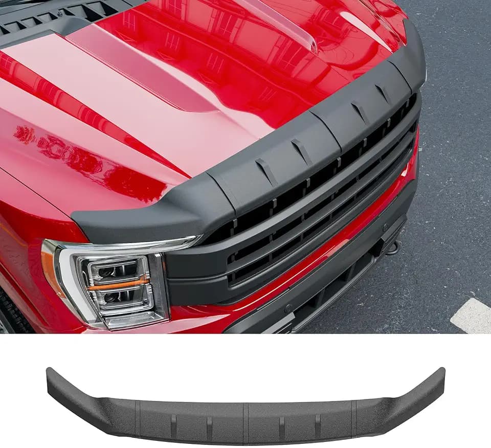 Xipoo Hood Deflector Compatible with 2021-2026 Ford F150 XLT/XL/STX/Lariat