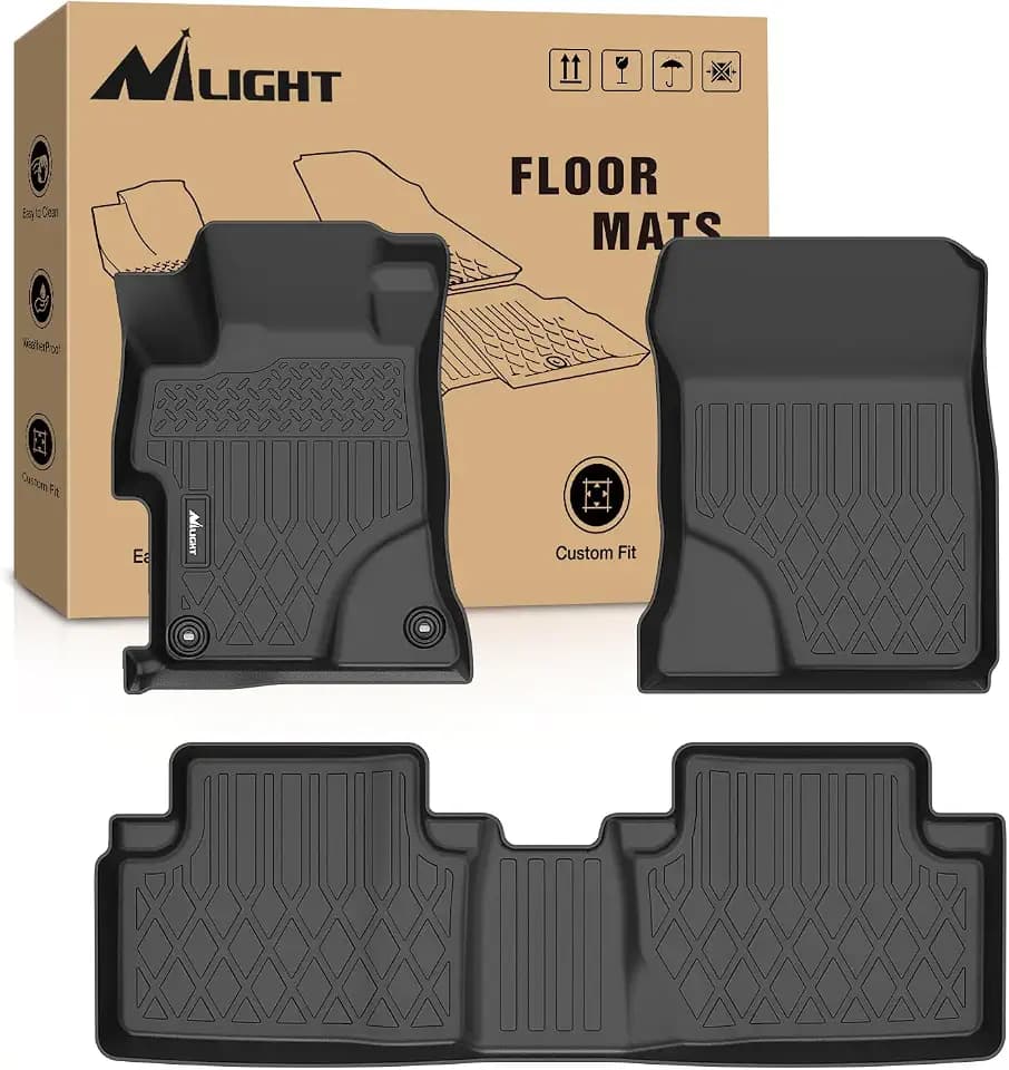 Nilight TPE Floor Mats for Honda Civic Sedan 2012 2013 2014 2015