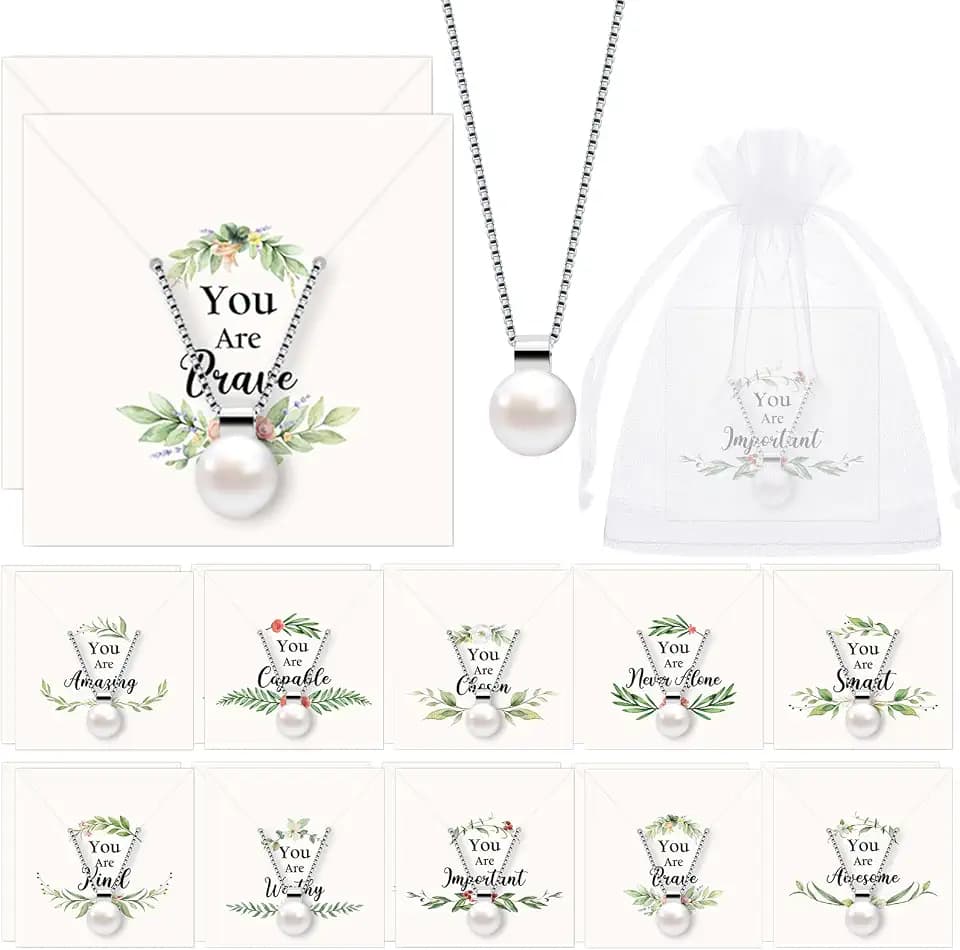 Tondiamo Christian Pearl Necklace Bulk Gift