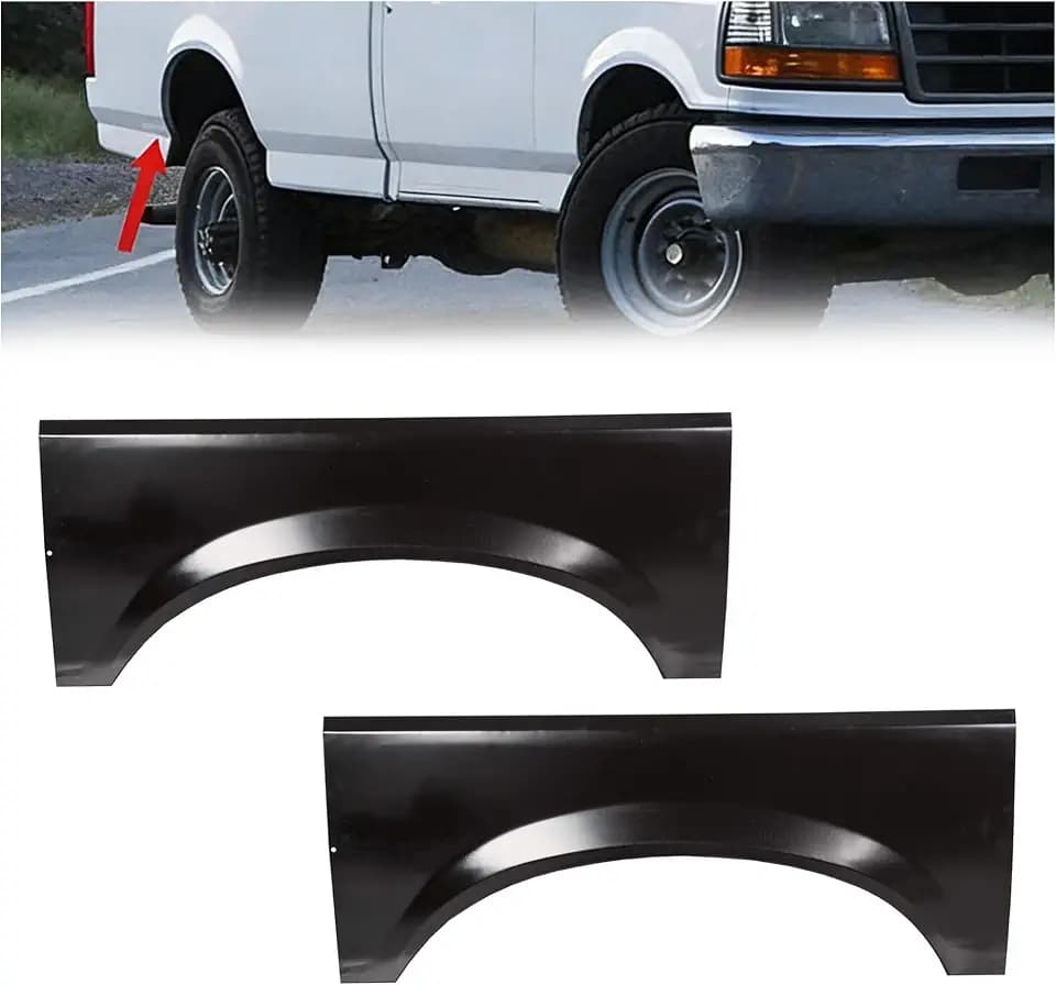 ECOTRIC Rear Bed Wheel Arch Repair Panel Compatible with 1987-1998 Ford