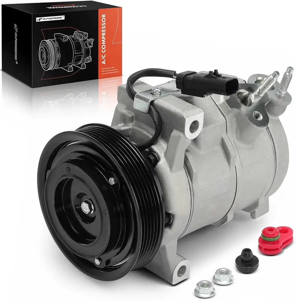 A-Premium AC Compressor Compatible with Dodge Durango & Chrysler Aspen 2009