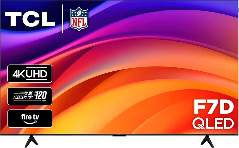 TCL 85-Inch F7D Series QLED 4K UHD Smart TV (85F7D, 2026 Model) | Dolby Vision & Dolby Atmos, DTS | Voice Remote with Alexa | Motion Rate 240, Game Accelerator 120, Auto Game Mode