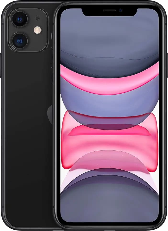 Apple iPhone 11 (128 GB) - Schwarz (inklusive EarPods, Power Adapter)