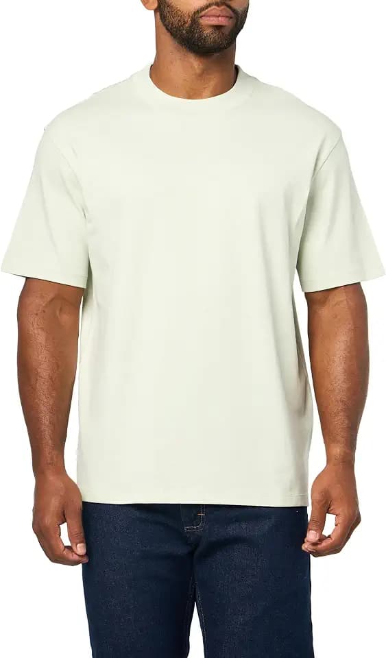 Hugo Men's Dapolino Relaxed Fit Cotton T-Shirt with Logo Print