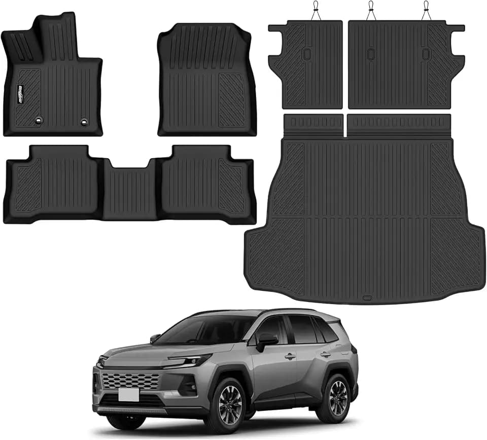 Floor Mats for Toyota RAV4 Hybrid 2026(Not for Phev) Accessories