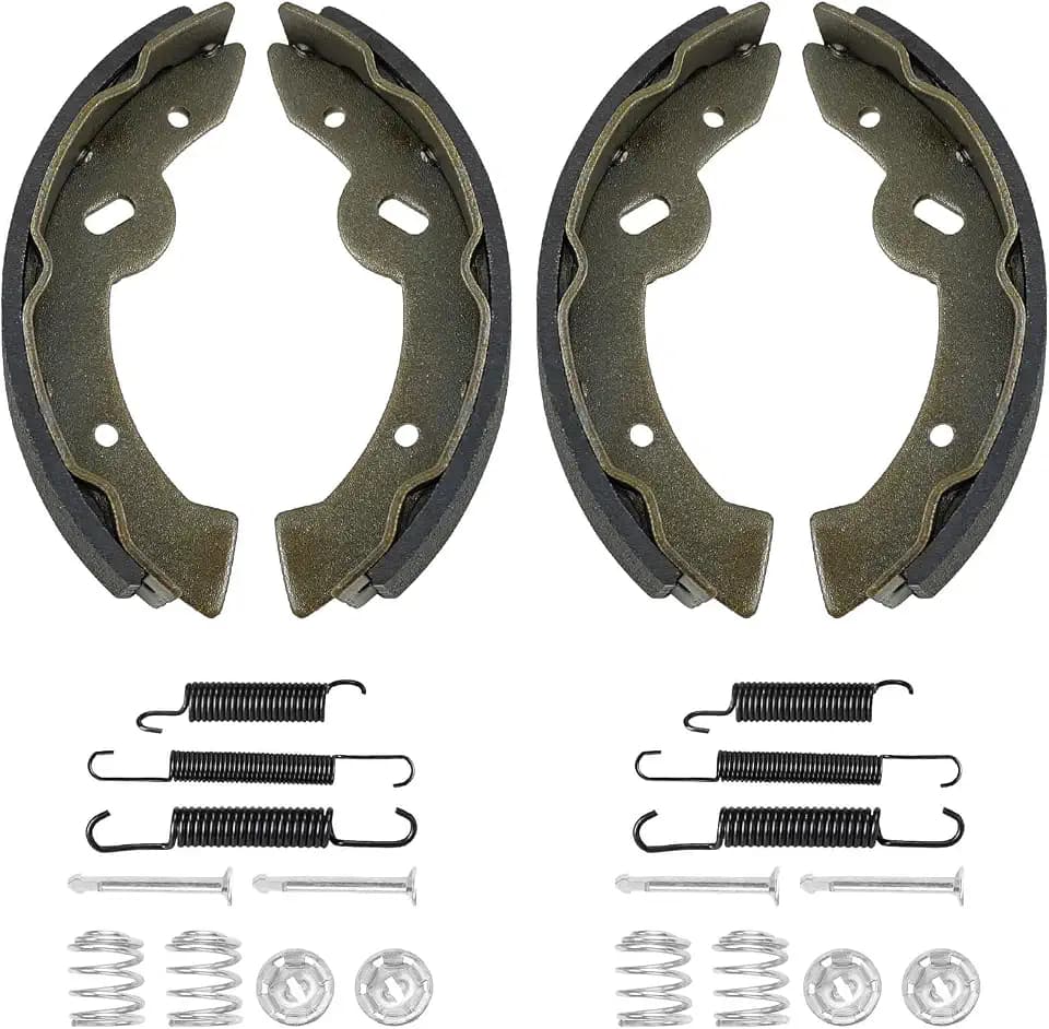 MOSNAI Golf Cart Brake Shoes Pads Kit for EZGO TXT 1997-2008 Yamaha G14-G20