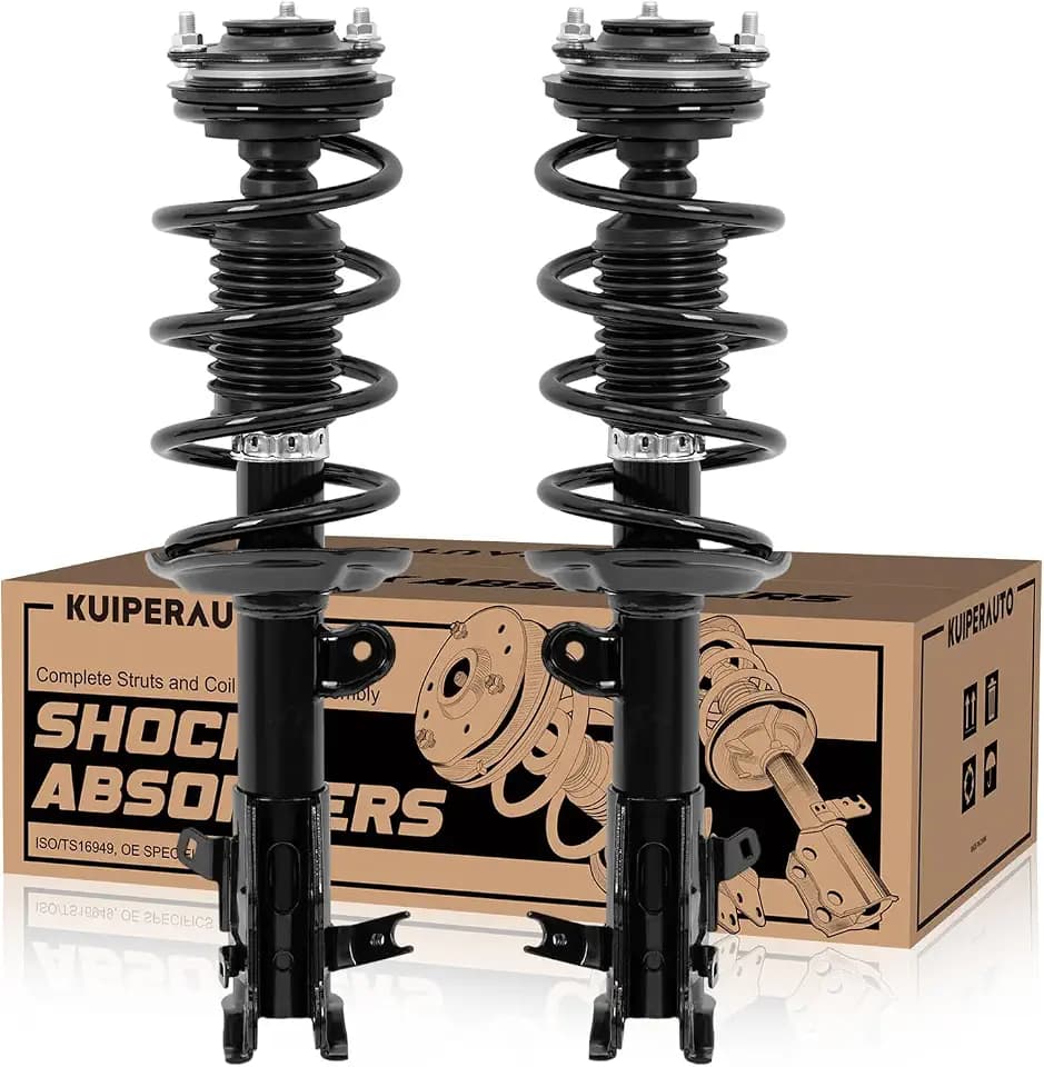KUIPERAUTO Complete Front Shocks Struts w/Springs Compatible for 2013 2014 2015 Honda Civic Sedan 272926 272925