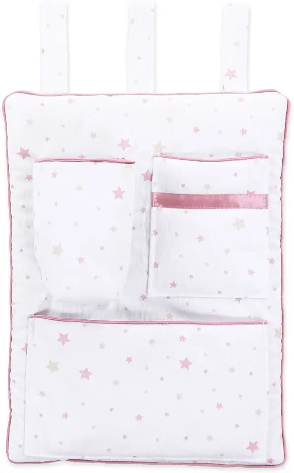 babybay Utensilo für alle Modelle, weiß Sternemix sand/beere